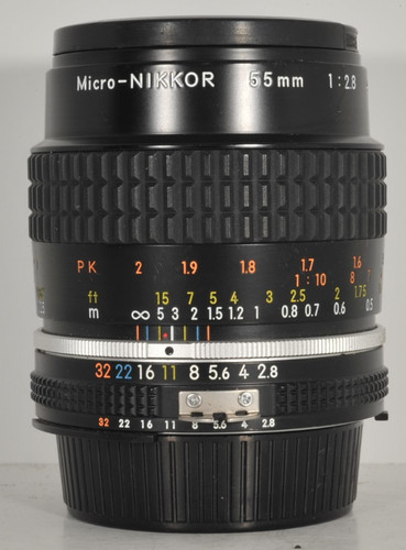 Nikon micro nikkor 55mm - micro-nikkor, f2.8