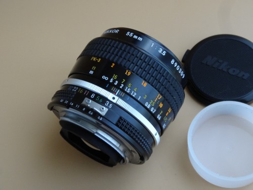 Nikon 55mm micro nikkor - 55mm, f3.5