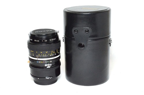 Obiettivo manuale nikkor 55mm - manuale,