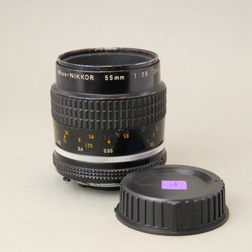 Nikon micro nikkor 55mm 8 - micro, f/2.8